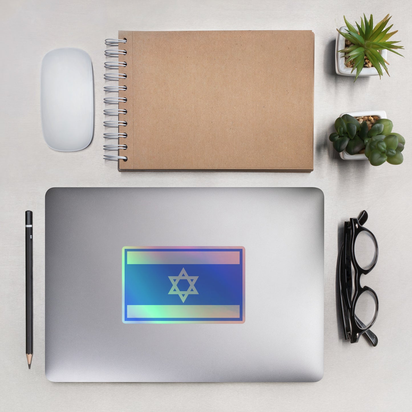 ♥ Israel - Holographic Sticker